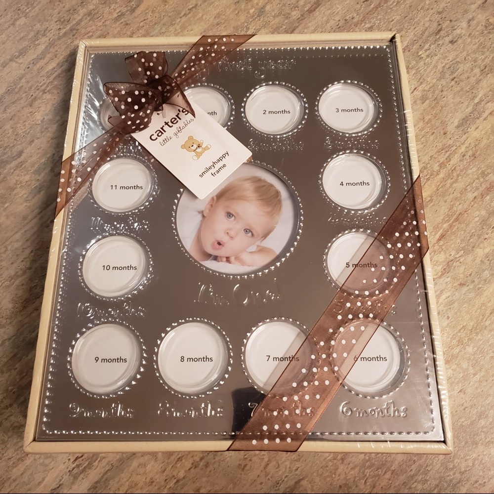 NIB Carter’s smiley happy frame I’m one